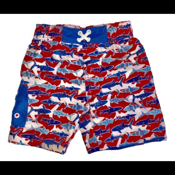 UVSkinz Shark Rash Guard Matching Trunks 2T - Picture 3 of 16